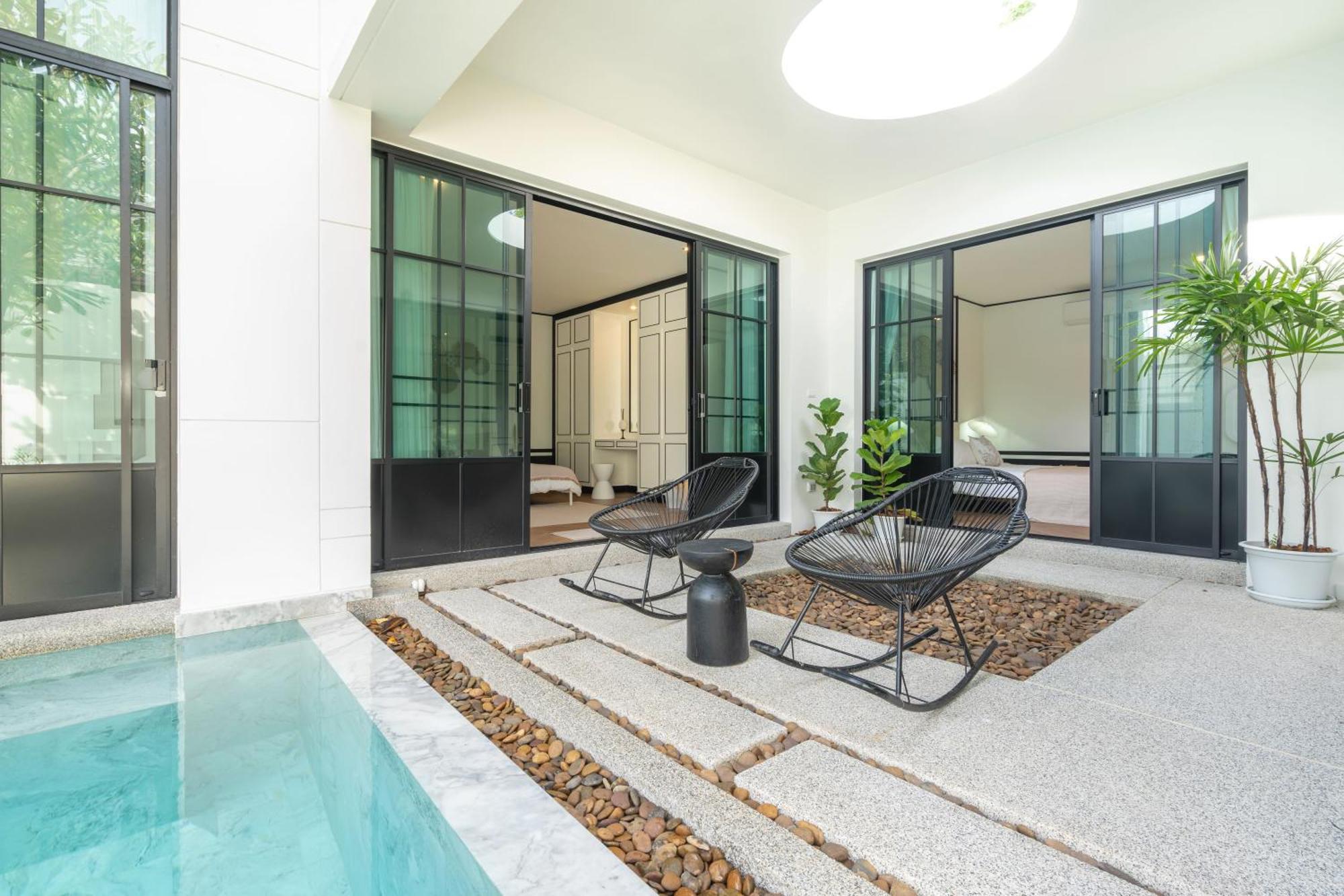 Exquisite Asian Fusion 3Br Pool Villa Mono 10 Ban Pak Lak Ngoại thất bức ảnh
